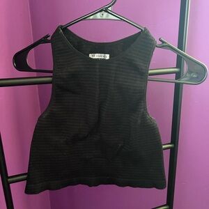 Forever 21 Black Compression Tank Top
